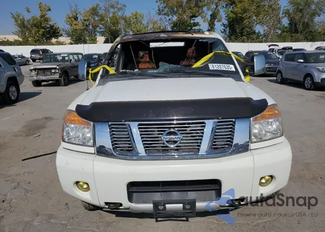 2015 Nissan Titan S из США, поврежденный, VIN 1N6AA0ECXFN500079